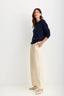 Sloane Cashmere Pullover - Navy