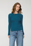 Juno Merino Blend Featherweight Sweater - Deep Teal