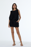 Blane Bubble Top - Black