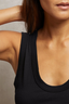 Khara - Rib Scoop Tank - White