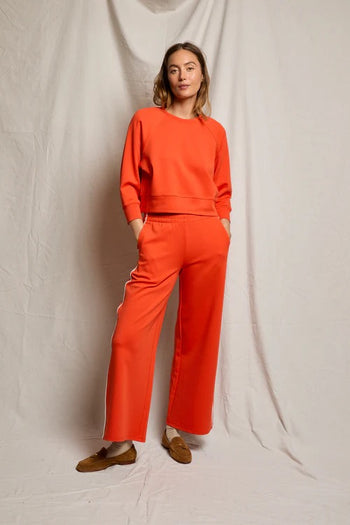Mikos - Travel Wide Leg Pants - Tomato