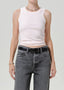 Isabel Rib Tank - Pink Peppercorn