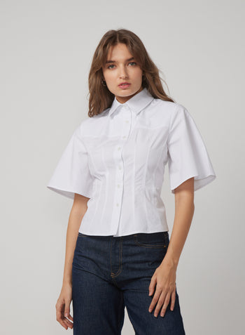 Carine Blouse - White