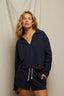 Alison - Tennessee Jersey Collared Shirt - Navy
