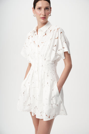 Angevin Dress - Bone