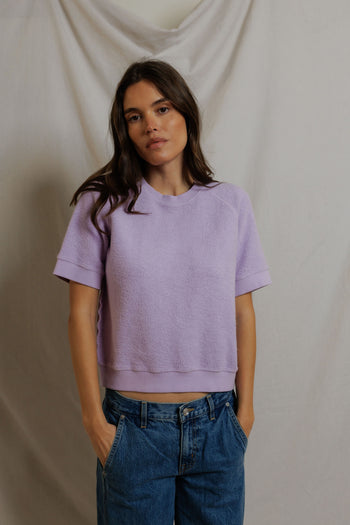 Kennedy	Core Fleece Short Sleeve - Ultraviolet