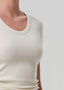 Maude U Neck Tee - Pashmina