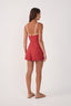Contrast Wrap Front Romper
