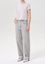 Adine Shrunken Tee - Grey Heather