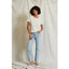 Harley - Cotton Boxy Crew Tee - Bright Ivory