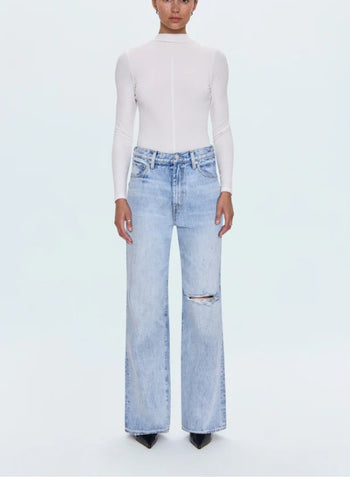 Hendrix High Rise Baggy - Revel Distressed