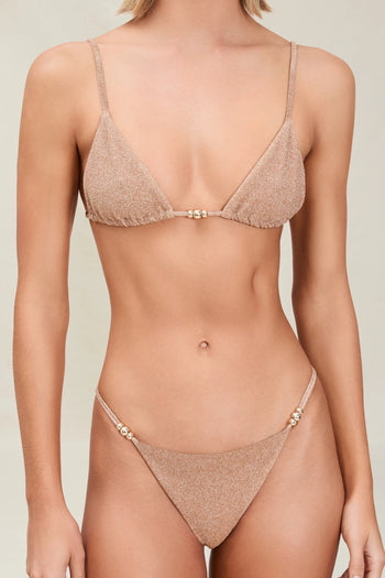 Zuri Top - Gold Shimmer