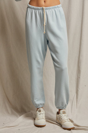 Johnny - French Terry Easy Sweatpant - Baby Blue