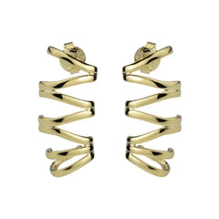 Zig Zag Stud Earrings
