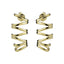 Zig Zag Stud Earrings