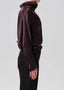 Ilaria Draped Top - Espresso