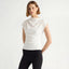 Kenny Asymmetric-Neck Tee - White