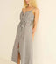 Nevita Dress - Noir Gingham