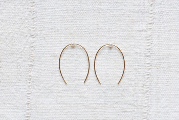 Pearl Threader Earrings
