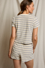 Eve - Stripe Loop Terry Tee