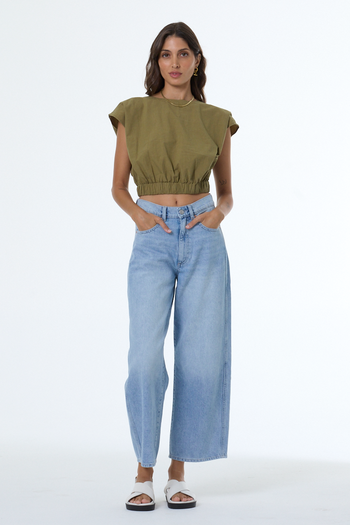 Wendy Top - Dark Olive