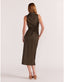 Saskia Wrap Midi Dress