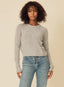 Blakely Cashmere Pullover - Heather Grey