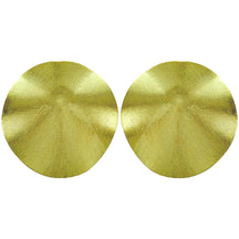 Isla Studs - Brushed Gold