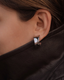 Zara Volume Hoops - Silver Plate