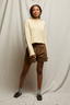 Kiki - Sweater Mockneck - Custard