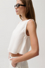 Rue Pop Over Swing Shirt - Off-White
