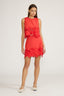 Kayla Eyelet Top - Red
