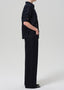 Brynn Linen Drawstring Trouser - True Navy