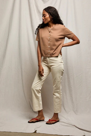 Maude - Cotton Short Sleeve Cardigan