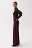 Penny High Rise Wide Leg - Claret