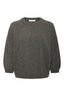 Indira Cashmere Top - Heather Ash
