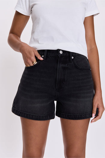 Saige High Rise A-Line Short - Glamour