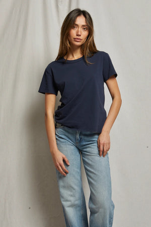 Harley - Cotton Boxy Crew Tee