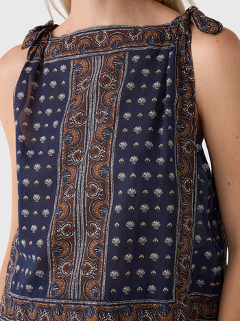 Amalia Top - Bleu