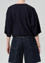 Franca Shirt in Portofino Twill - Navy