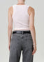 Isabel Rib Tank - Pink Peppercorn