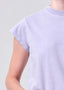 Long Line Bryce Cap Sleeve - Acid Lilac