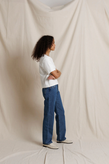Atlas Crewneck Heavy Cotton Tee - White
