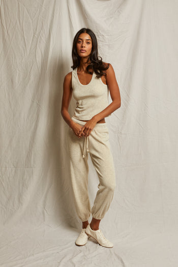 Cruise - Loop Terry Tank - Oatmeal