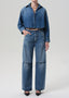 Ana Cropped Shirt in Somerset