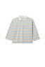 Daria - Cotton Rugby - Powder Blue Stripe