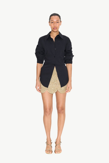 Beep Beep Mini Skirt - Star Gold