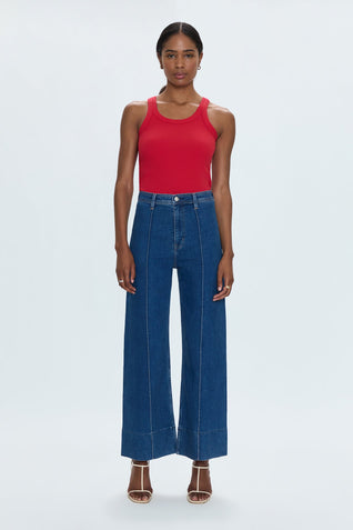 Penny Pintuck Ankle Pant