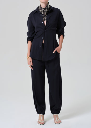 Bubble Pull On in Portofino Twill - Navy