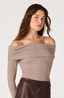 Diamante Top - Brown Gingham